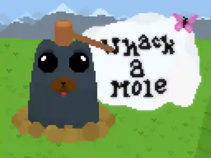 Igra Pixel verzija Whack-a-mole online