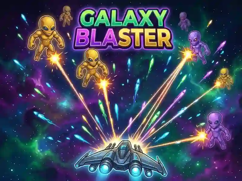 Igra Galaxy Blaster Zaštitite galaksiju online