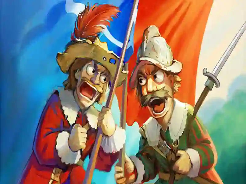 Igra Musketeers: barut protiv čelika online