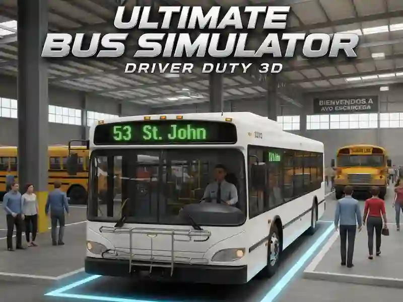 Igra Simulator autobusa: Dužnosti vozača 3D online