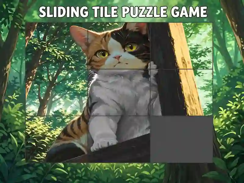 Igra Sliding Tile Puzzle Game online