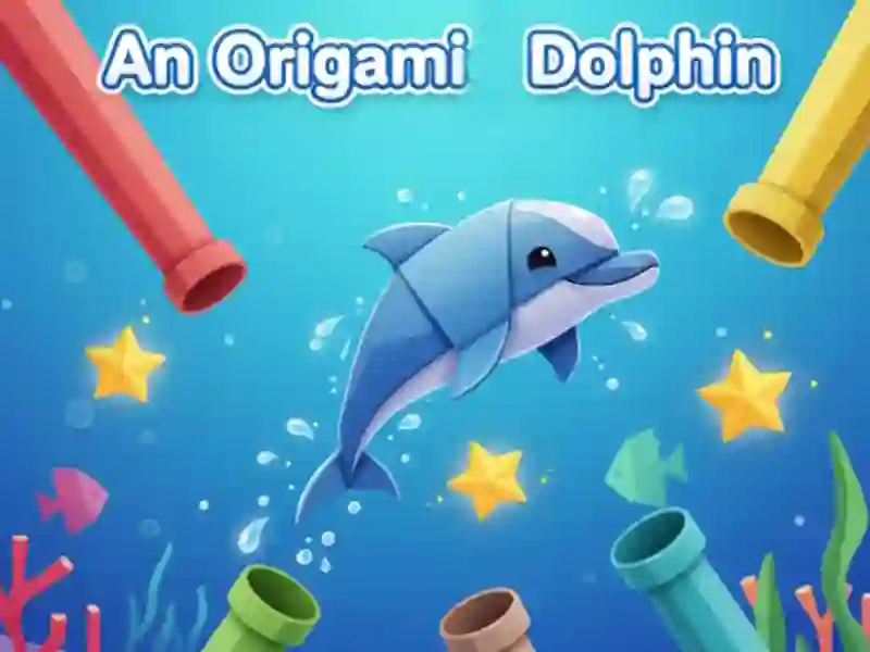 Igra Origami delfin online
