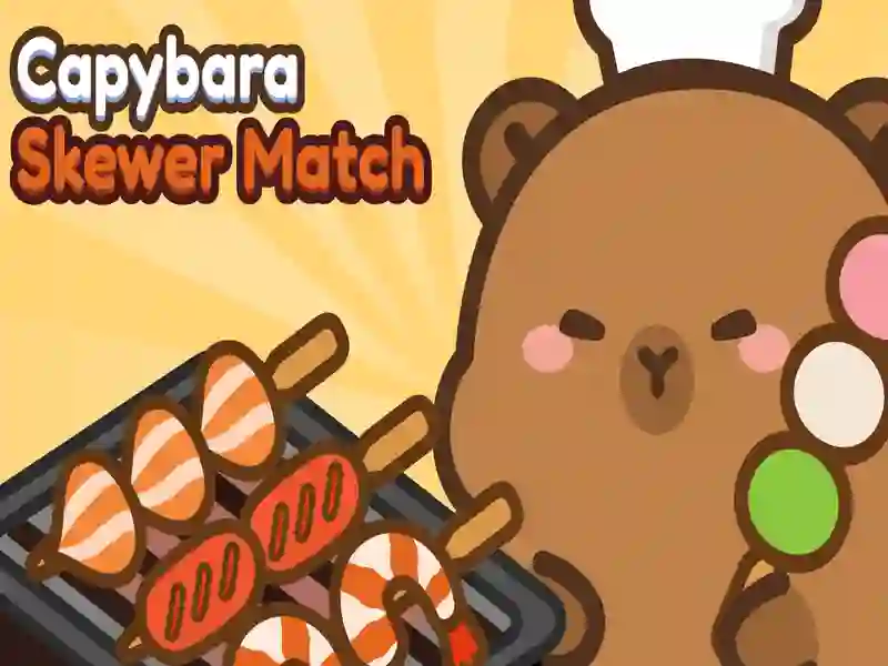 Igra Capybara: Šiš kebab na ražnju online
