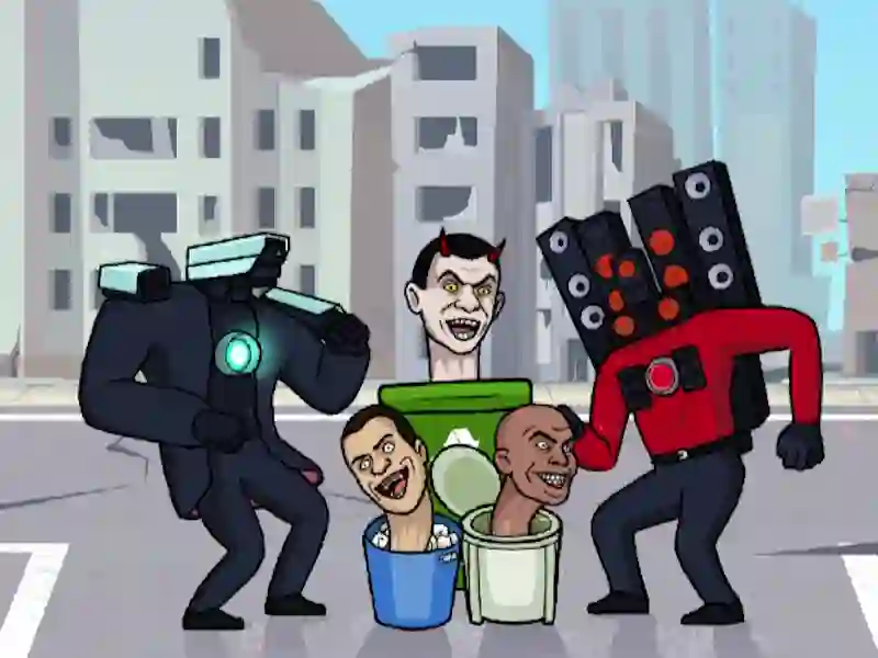 Igra Skibidi WC evolucija modova online Igra Skibidi WC evolucija modova online