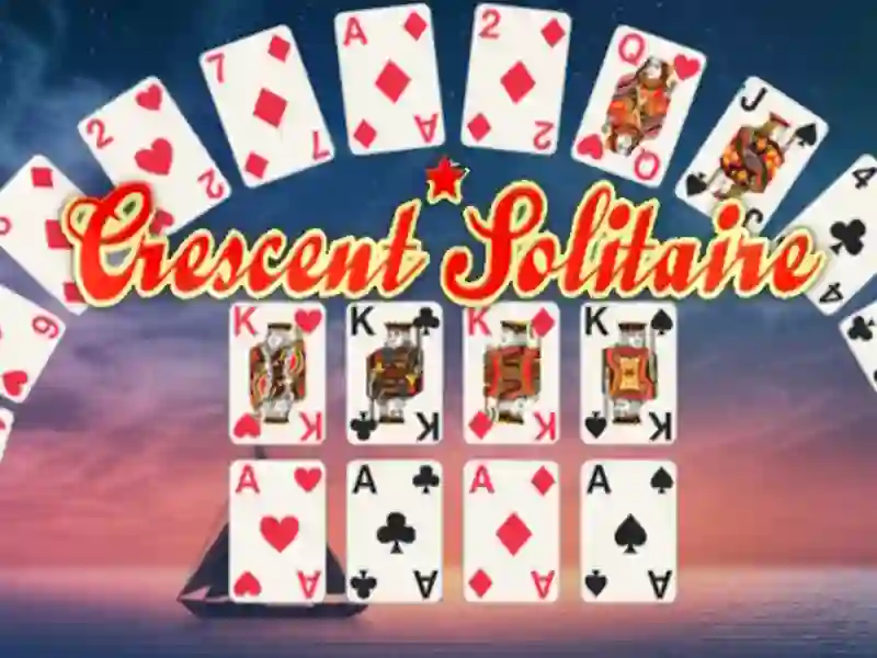 Igra Polumjesec Solitaire online Igra Polumjesec Solitaire online