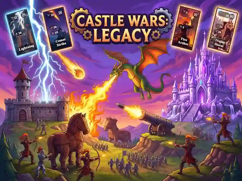 Igra Castle Wars: Legacy online