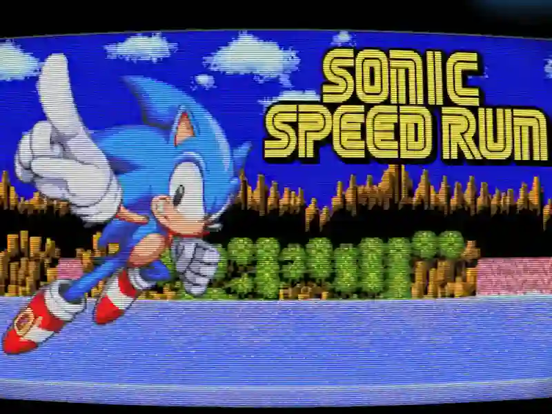 Igra Sonic Speed Run online