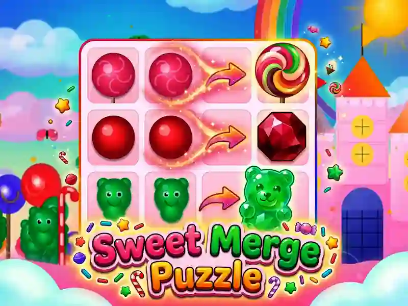 Igra Sweet Merge Puzzle online