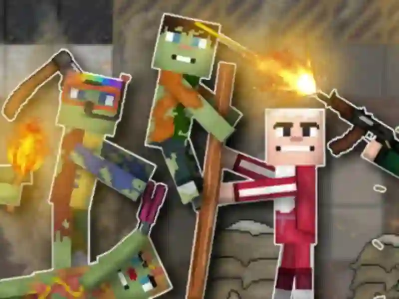 Igra Ljudi protiv zombija online