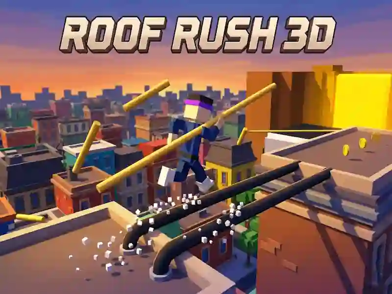 Igra Roof Rush 3D online