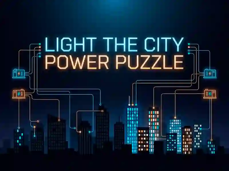 Igra Light the City Power Puzzle online