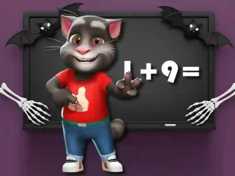 Igra Tomov matematički izazov za Noć vještica online Igra Tomov matematički izazov za Noć vještica online