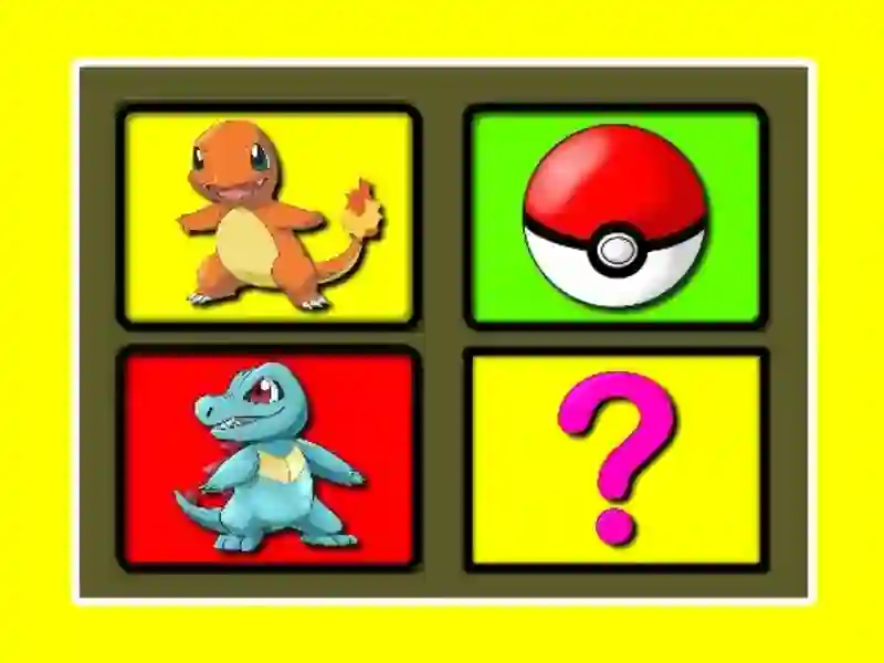 Igra Vrijeme pokemona memorije online