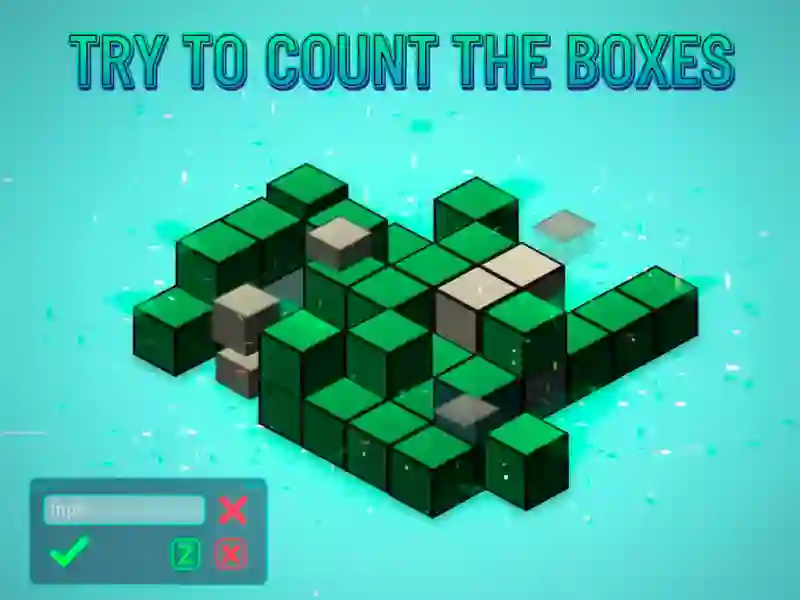 Igra Pokušajte prebrojati kutije online