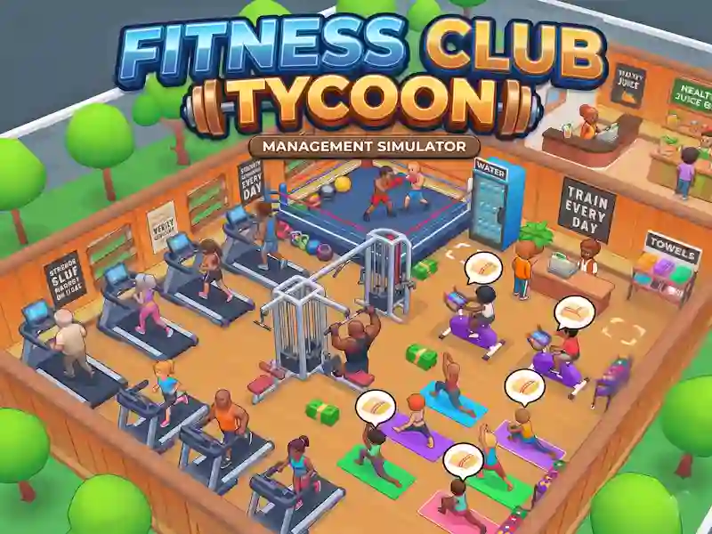 Igra Fitness Club Tycoon online