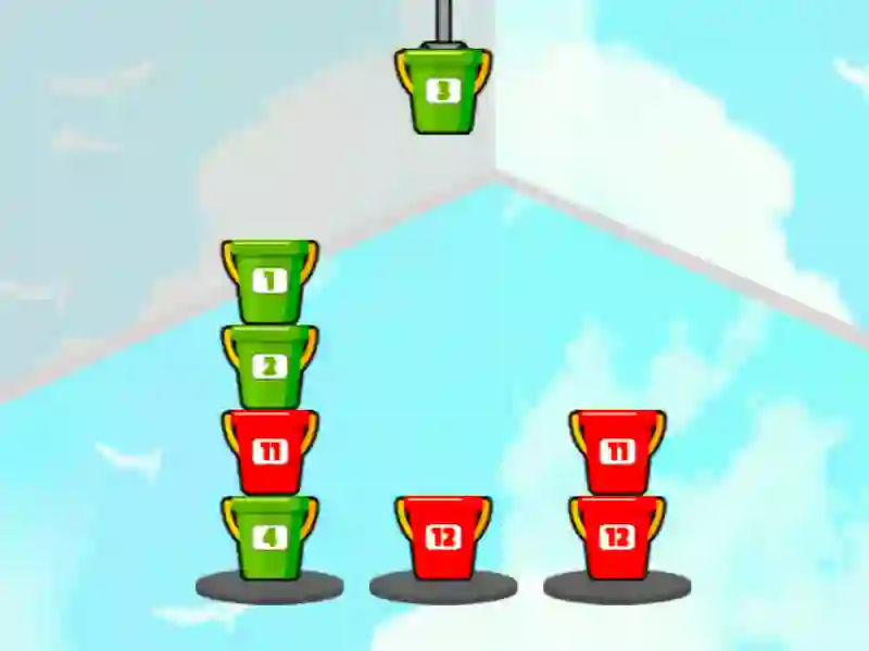 Igra Sortirati kante online