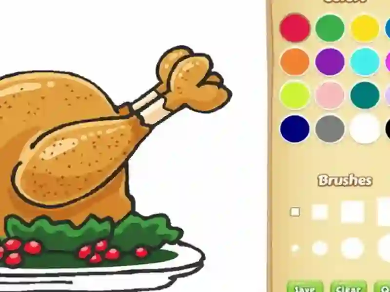 Igra Boja za djecu za djecu: Hrana online