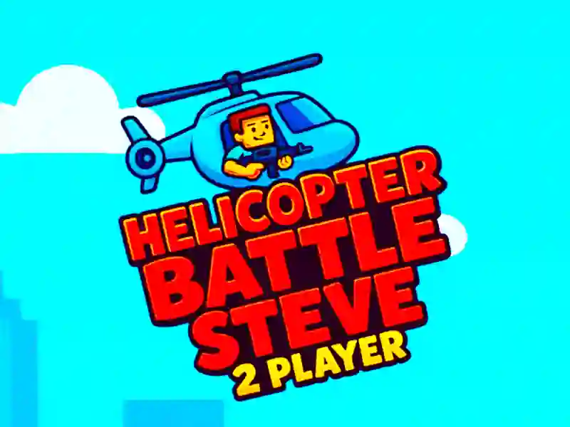 Igra Helikopter Battle Steve 2 igrača online Igra Helikopter Battle Steve 2 igrača online