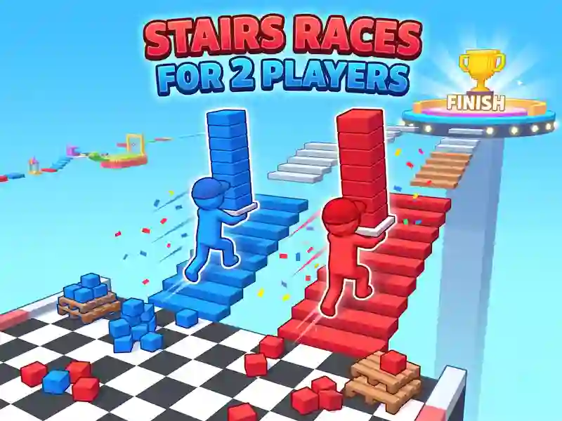 Igra Stairs Races For 2 Players online