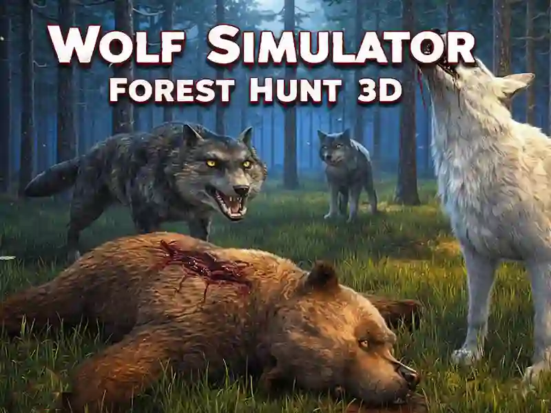 Igra Wolf Simulator Forest Hunting 3D online
