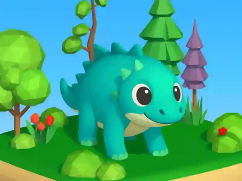 Igra Zabavni park dinosaura online