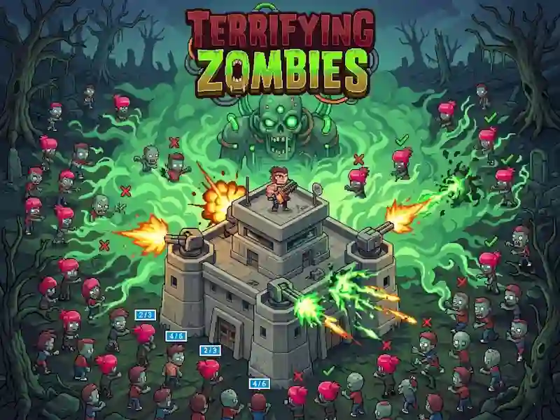 Igra Terrifying Zombies online