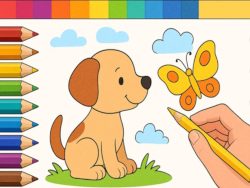 Igra Olovke crtamo u boji! online