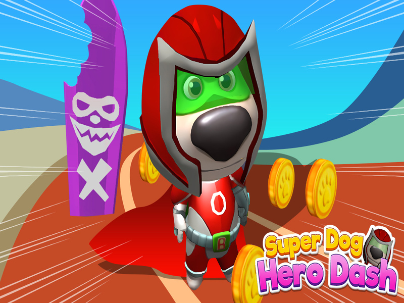Igra Super Sobaka: Heroj kretenu online