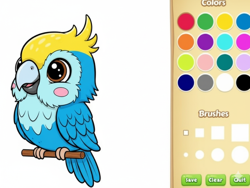Igra Bojanje knjige: Kawyan Animal online