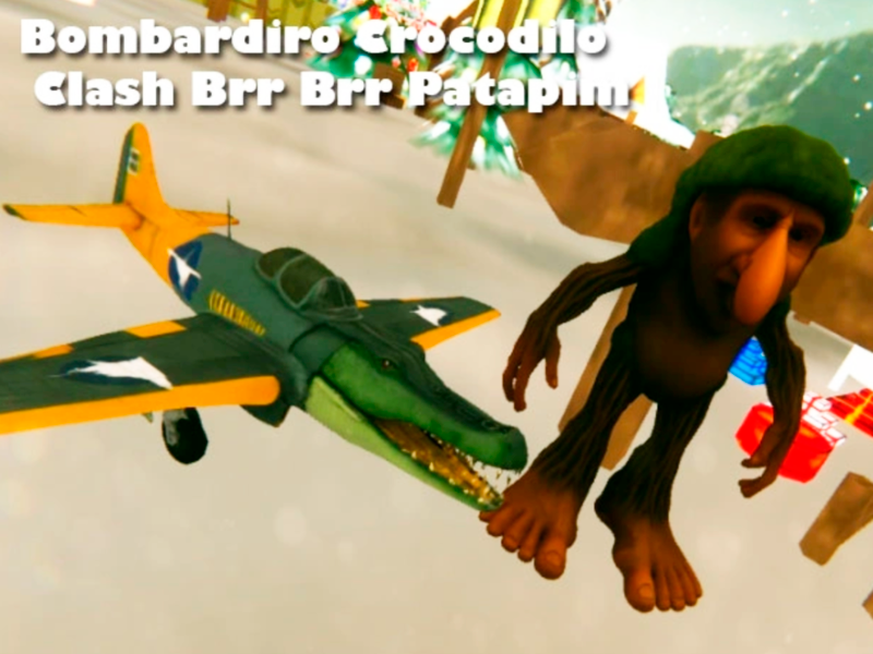 Igra Bombardiro Crocodile Collision Brr Brr Patapim online