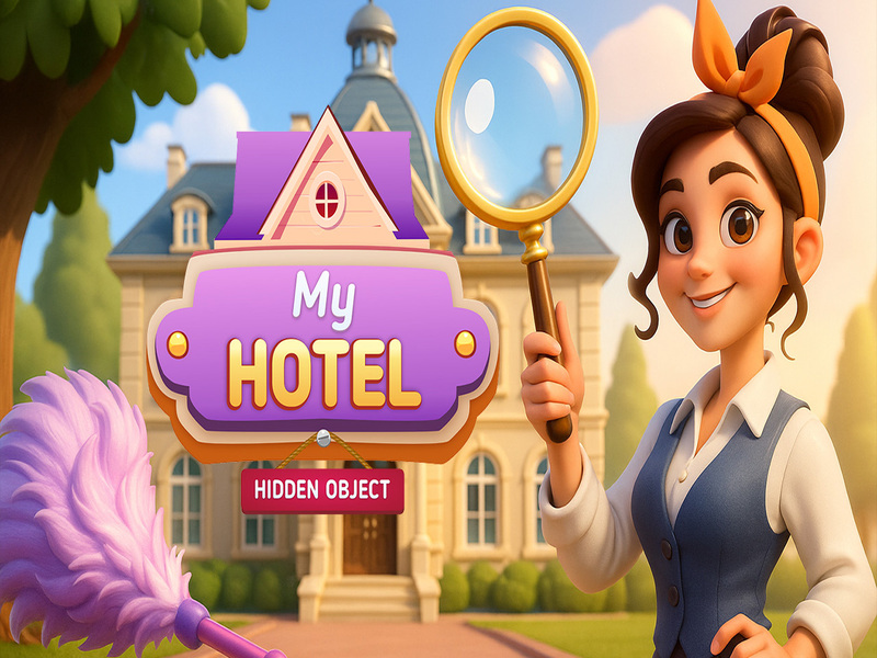 Igra Moj hotel, skriveni objekt online