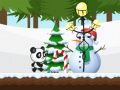 Igra Božićna Panda Trka online