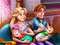 Igra Obiteljski dan blizanki Rapunzel online