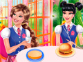 Igra Princese: Kuhanje Burgera online