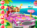 Igra Putovanje princeza na plažu online