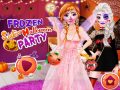 Igra Halloween zabava smrznutih sestara online