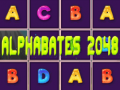 Igra Alfabet 2048 online
