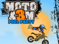 Igra Moto X3M Party na Bazenima online
