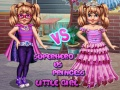 Igra Mala djevojčica superjunakinja protiv princeze online