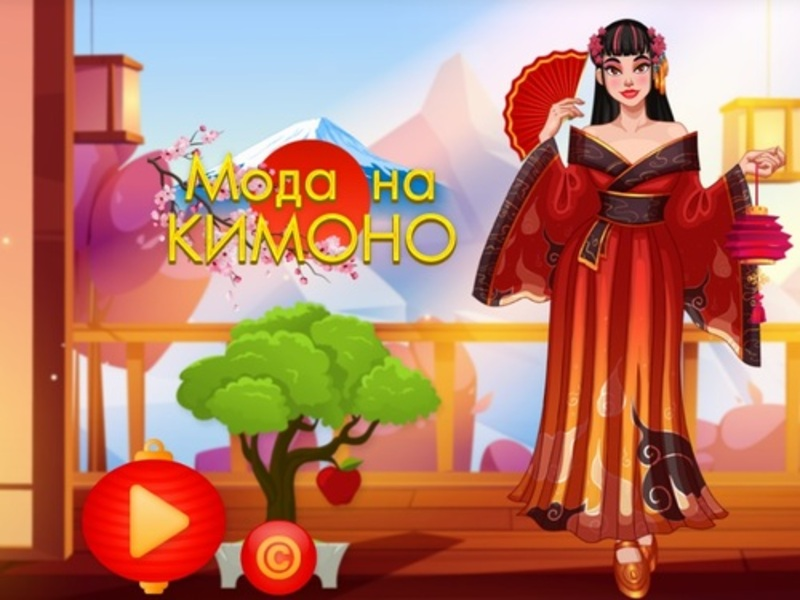 Igra Moda na kimonu online