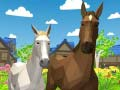Igra Simulator Životinja Obitelji Konja 3D online