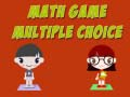 Igra Igra Matematike s Višestrukim Odabirom online