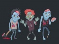Igra Bojanje Zombija i Skeleeta online