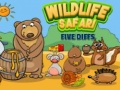 Igra Safari Divljih Životinja: Pet Razlika online