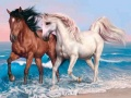 Igra Puzzle S Životinjama: Konji online