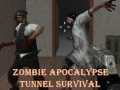 Igra Preživljavanje u zombi apokalipsnom tunelu online
