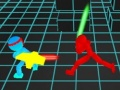 Igra Stickman Neon Ratnici: Borba Mačem online