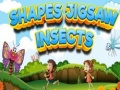 Igra Oblici Puzzles Insekti online