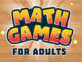 Igra Matematičke igre za odrasle online
