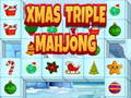 Igra Božićni Trokutni Mahjong online